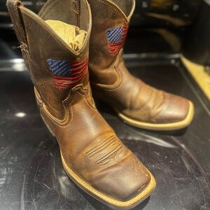 Ariat Patriot Western Boot size 6 U.S. Flag